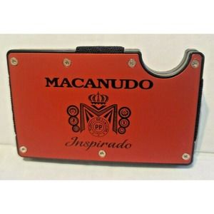 Macanudo Aluminum Slim Metal RFID Front Pocket Wallet Credit Card Case Holder
